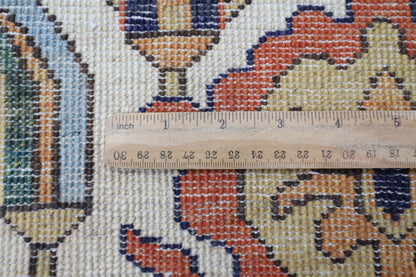 280 x 372 cm | Oriental Bidjar Blue Area Rug Afghan Hand Knotted Veg Dye Wool carpet