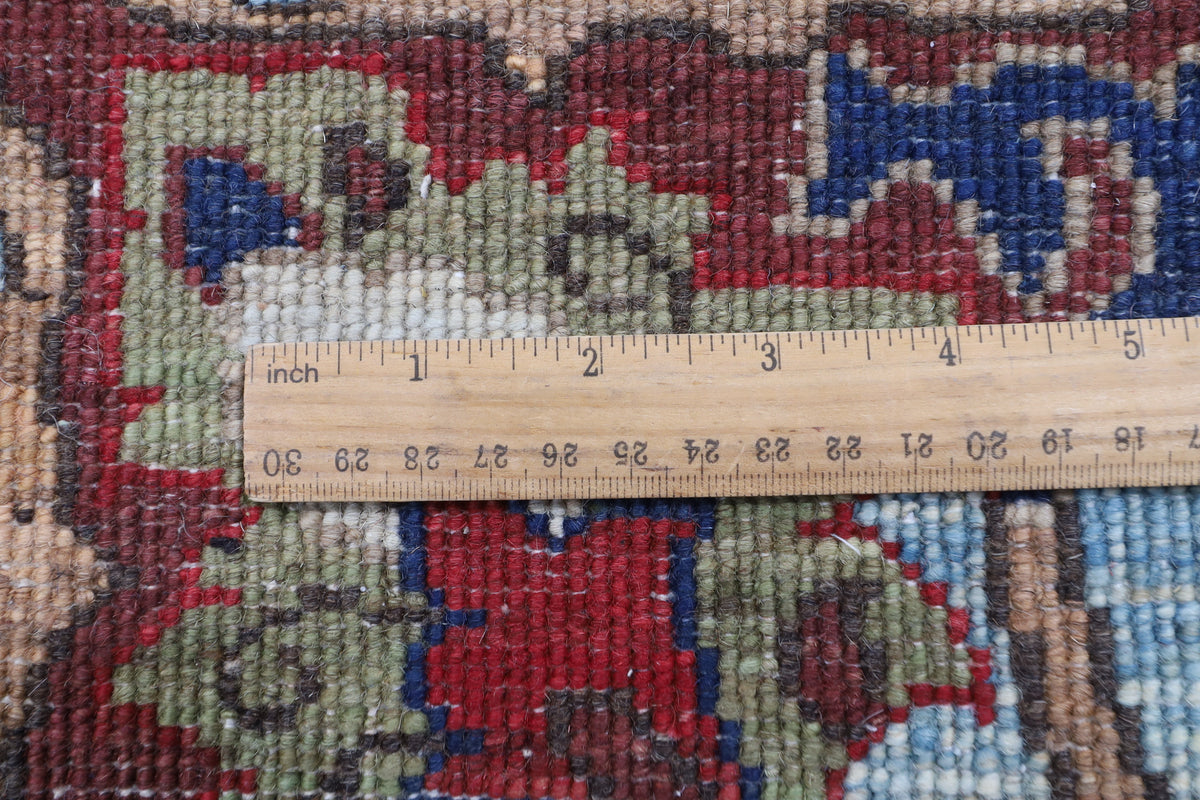 250 x 308 cm | Bidjar blue Design Hand Knotted veg Dye Wool Afghan Carpet