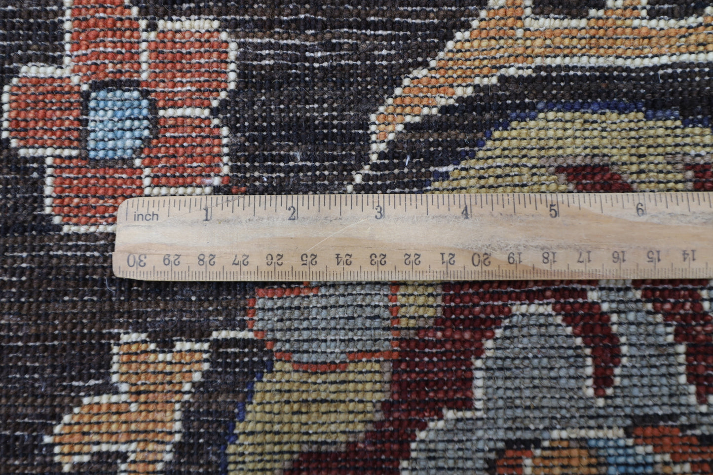 248 x 302 cm | Oriental Suzani Brown Area Rug Afghan Hand Knotted Veg Dye Wool carpet