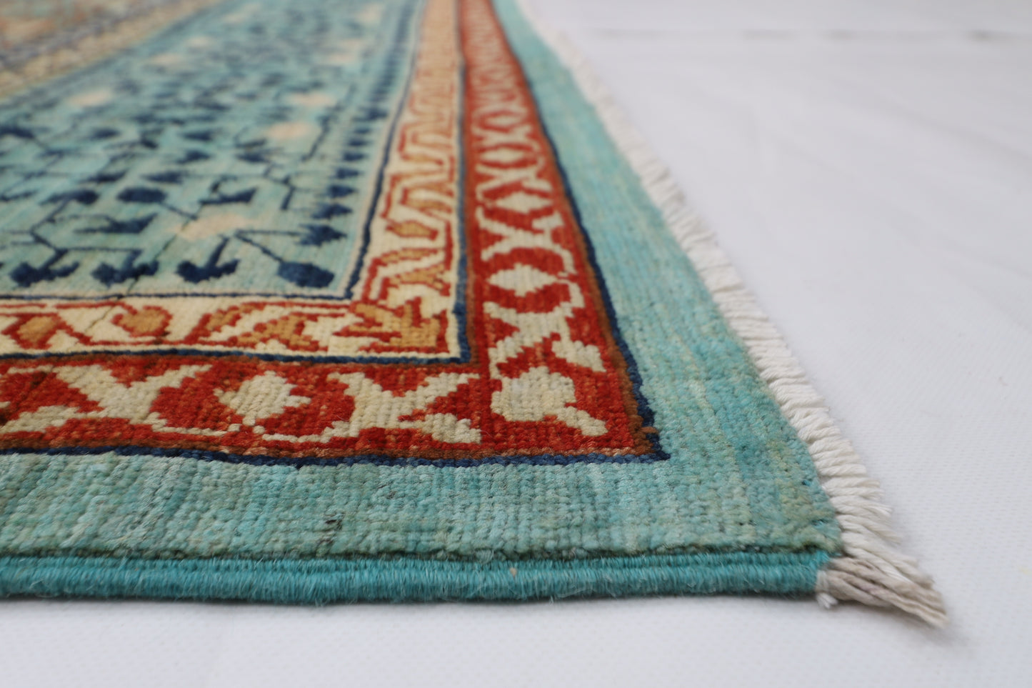 268 x 362 cm | Oriental Mamluk Area Rug Afghan Hand Knotted Veg Dye Wool carpet