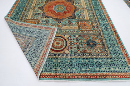 268 x 362 cm | Oriental Mamluk Area Rug Afghan Hand Knotted Veg Dye Wool carpet