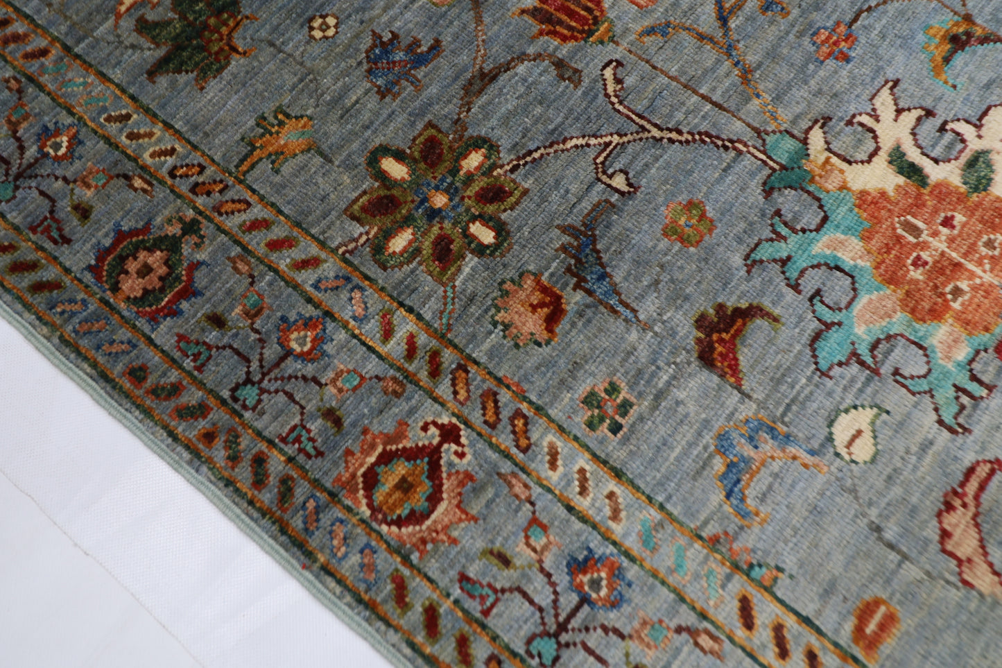 82 x 127 cm | Tribal Gray Area Rug Afghan Hand Knotted veg Dye Wool carpet