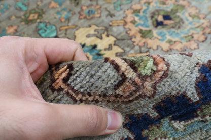 249 x 323 cm | Serapi Design Hand Knotted veg Dye Wool Afghan Carpet