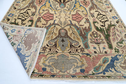 310 x 412 cm | Kawros Fine Quality Area Rug Afghan Hand Knotted Veg Dye Wool carpet