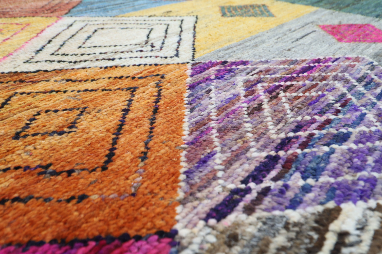 314 x 423 cm | Moroccan Design Area Rug Afghan Hand Knotted Veg Dye Wool carpet