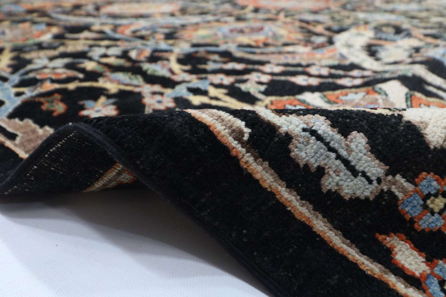 284 x 366 cm | Sickle Leaf Afghan Tribal Hand Knotted Veg Dye Wool carpet