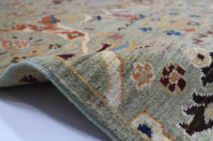 248 x 302 cm | Kawros Design Area Rug Afghan Hand Knotted Veg Dye Wool carpet