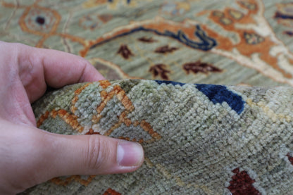 248 x 302 cm | Kawros Design Area Rug Afghan Hand Knotted Veg Dye Wool carpet