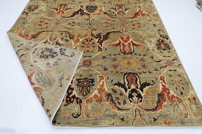 248 x 302 cm | Kawros Design Area Rug Afghan Hand Knotted Veg Dye Wool carpet