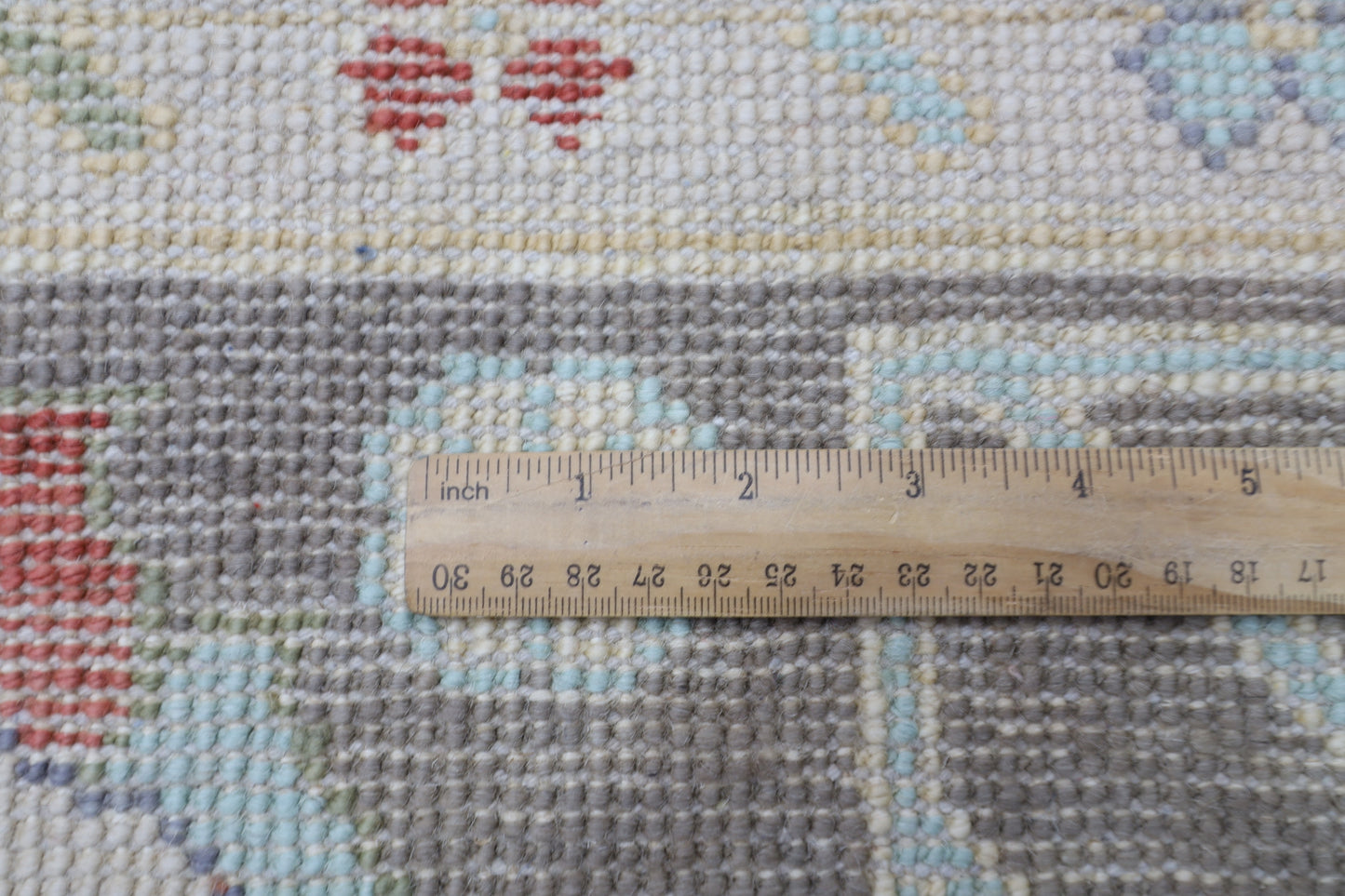 268 x 349 cm | Oushak Afghan Tribal Hand Knotted Veg Dye Wool carpet