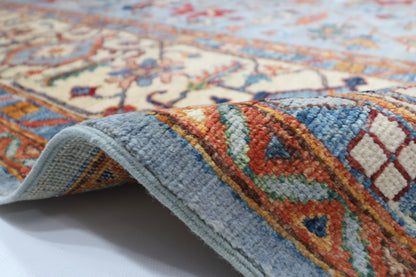 272 x 366 cm | Oriental Afghan Tribal Hand Knotted Veg Dye Wool carpet