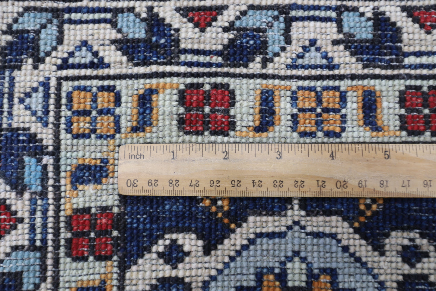 250 x 305 cm | Serapi Navy Afghan Tribal Hand Knotted Veg Dye Wool carpet