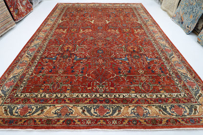 308 x 422 cm | Bidjar Fine Quality Area Rug Afghan Hand Knotted Veg Dye Wool carpet