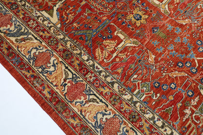 308 x 422 cm | Bidjar Fine Quality Area Rug Afghan Hand Knotted Veg Dye Wool carpet
