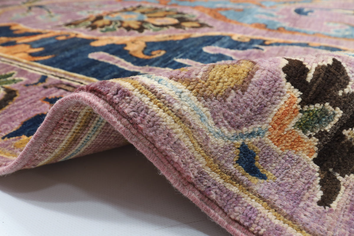 257 x 298 cm | Tribal kawros Design Hand Knotted veg Dye Wool Afghan Carpet