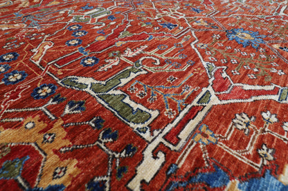 308 x 422 cm | Bidjar Fine Quality Area Rug Afghan Hand Knotted Veg Dye Wool carpet