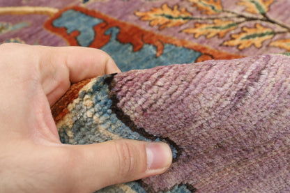 257 x 298 cm | Tribal kawros Design Hand Knotted veg Dye Wool Afghan Carpet