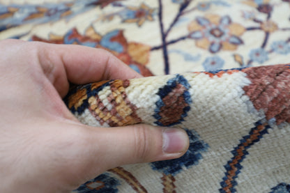 270 x 364 cm | Sickle Leaf Afghan Tribal Hand Knotted Veg Dye Wool carpet