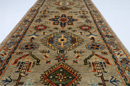 83 x 487 cm | Tribal Large Size Runner Rug Afghan Hand Knotted veg Dye Wool carpet