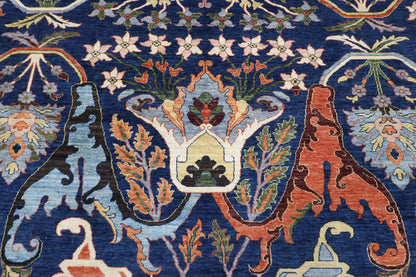 310 x 420 cm | Kawros Afghan Tribal Hand Knotted Veg Dye Wool carpet