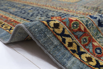 309 x 417 cm | Mamluk Gray Fine Quality Area Rug Afghan Hand Knotted Veg Dye Wool carpet