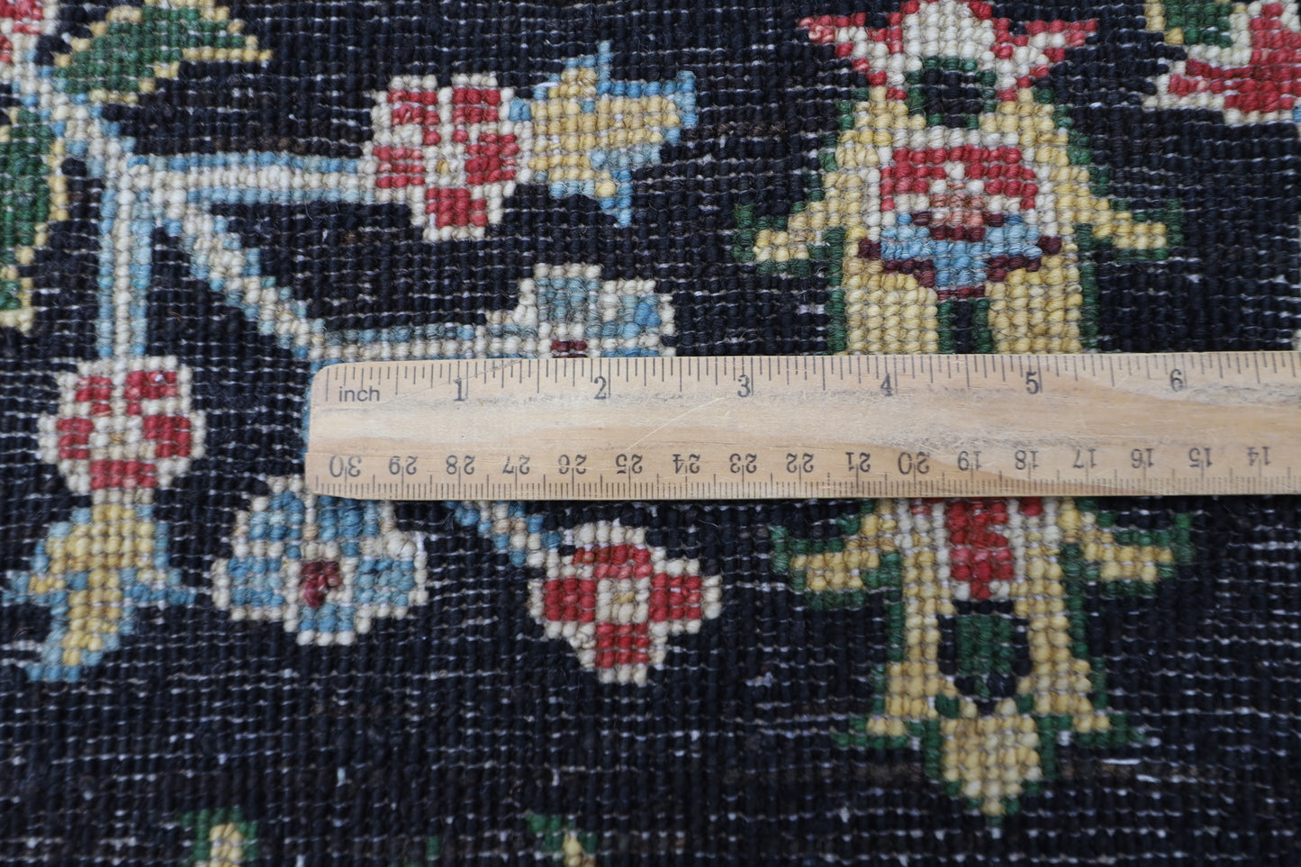 271 x 372 cm | Oriental Sultani Black Area Rug Afghan Hand Knotted Veg Dye Wool carpet