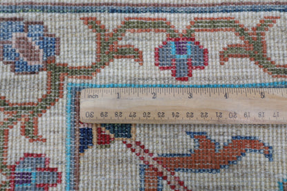270 x 354 cm | Sultani Afghan Tribal Hand Knotted Veg Dye Wool carpet