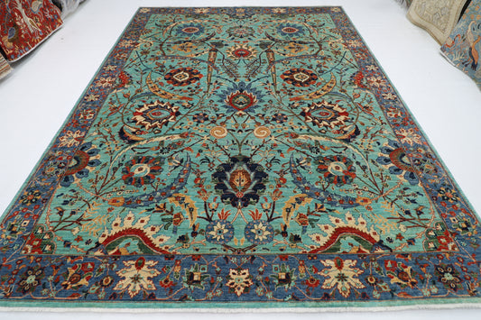 272 x 362 cm | Oriental Bidjar Area Rug Afghan Hand Knotted Veg Dye Wool carpet