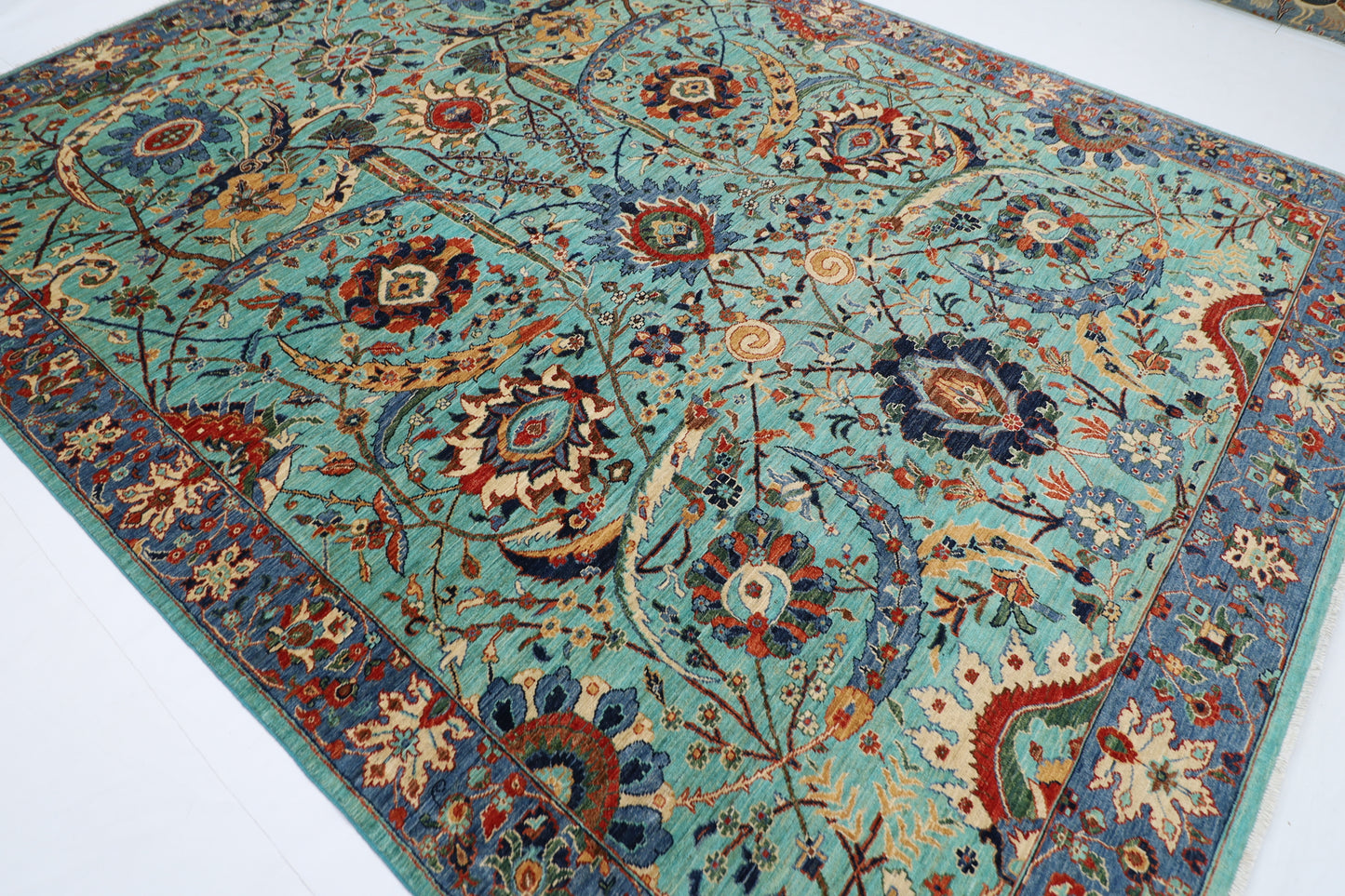272 x 362 cm | Oriental Bidjar Area Rug Afghan Hand Knotted Veg Dye Wool carpet