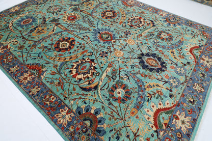 272 x 362 cm | Oriental Bidjar Area Rug Afghan Hand Knotted Veg Dye Wool carpet