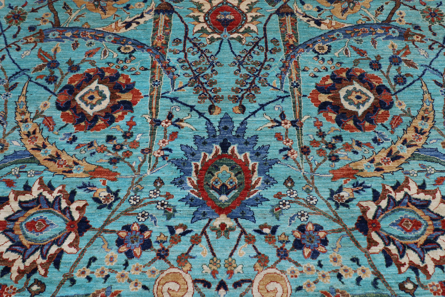 272 x 362 cm | Oriental Bidjar Area Rug Afghan Hand Knotted Veg Dye Wool carpet