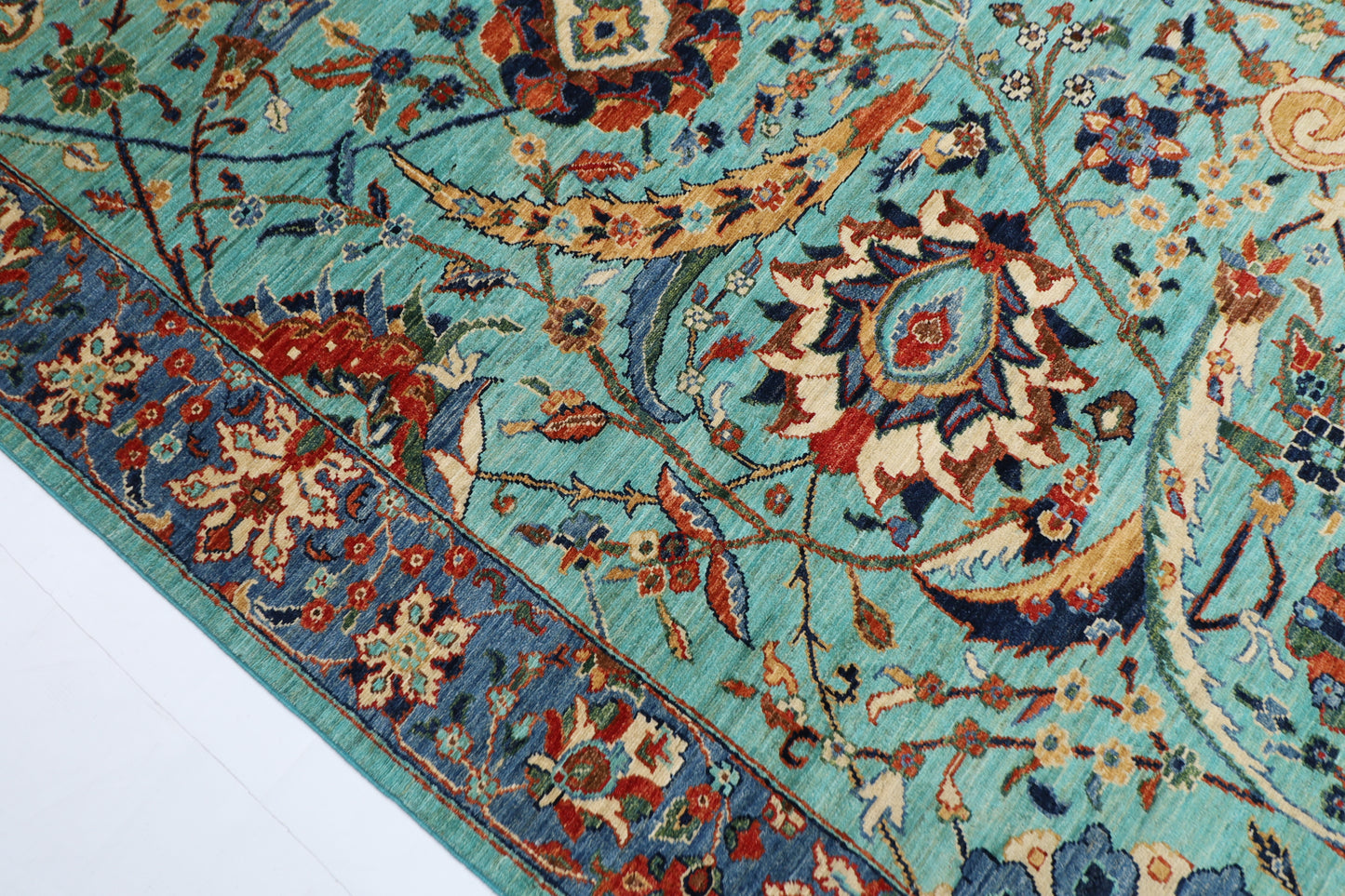272 x 362 cm | Oriental Bidjar Area Rug Afghan Hand Knotted Veg Dye Wool carpet