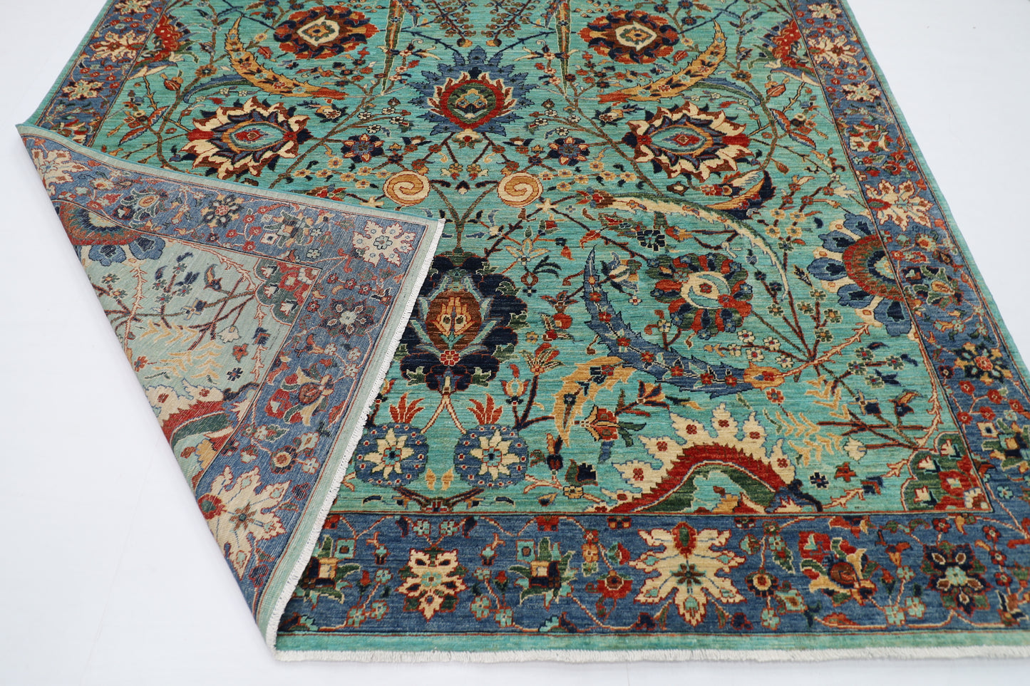 272 x 362 cm | Oriental Bidjar Area Rug Afghan Hand Knotted Veg Dye Wool carpet