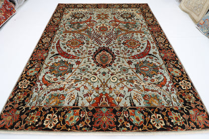248 x 305 cm | Oriental Bidjar Area Rug Afghan Hand Knotted Veg Dye Wool carpet