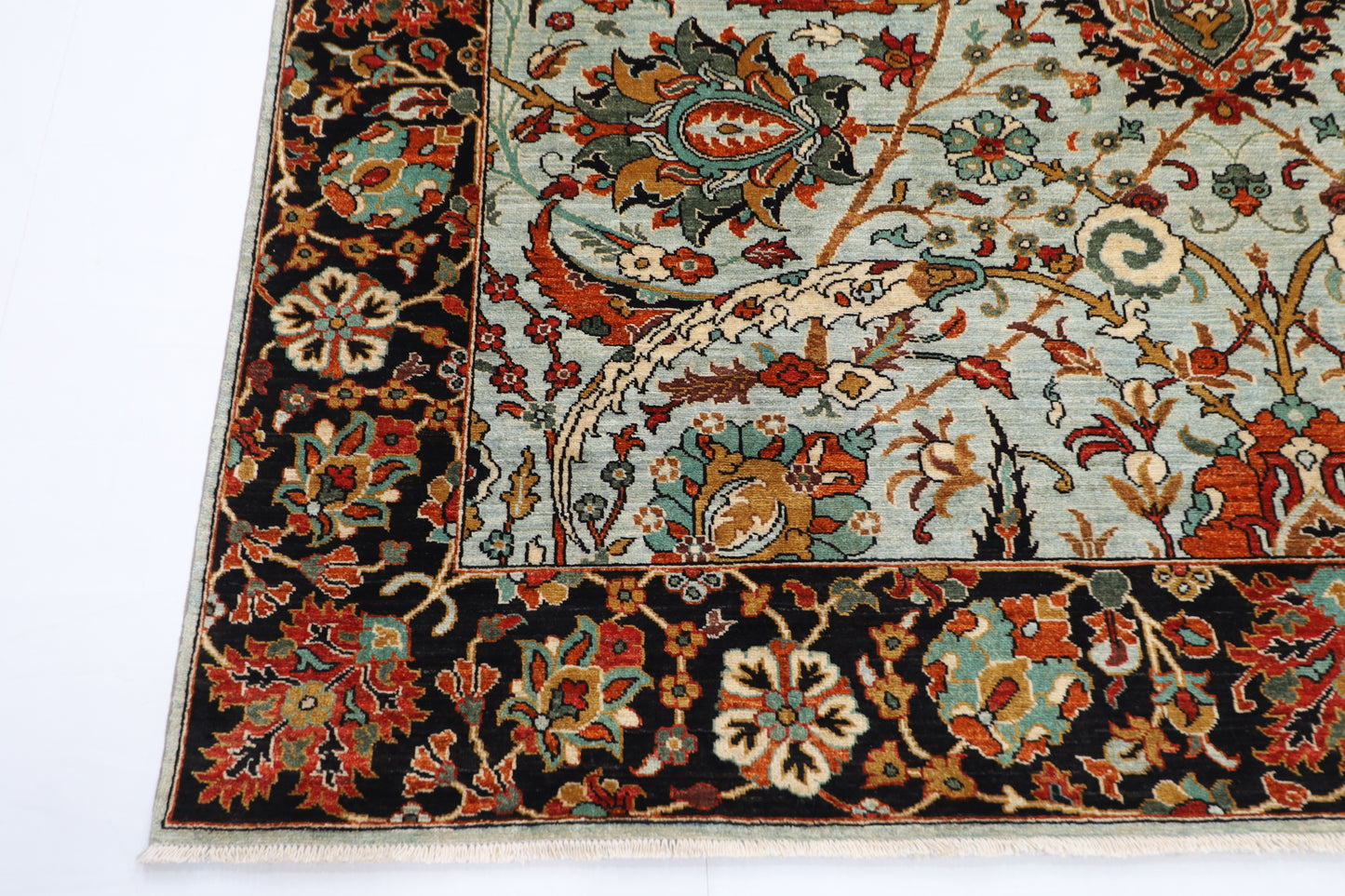 248 x 305 cm | Oriental Bidjar Area Rug Afghan Hand Knotted Veg Dye Wool carpet