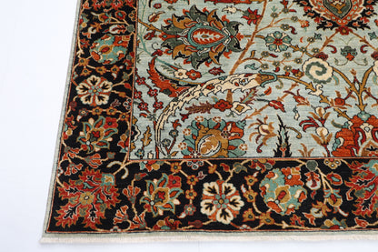 248 x 305 cm | Oriental Bidjar Area Rug Afghan Hand Knotted Veg Dye Wool carpet