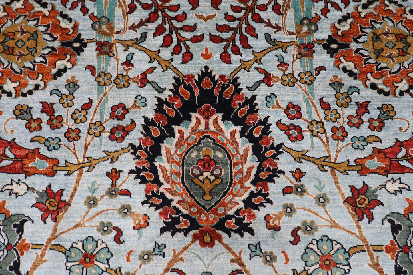248 x 305 cm | Oriental Bidjar Area Rug Afghan Hand Knotted Veg Dye Wool carpet