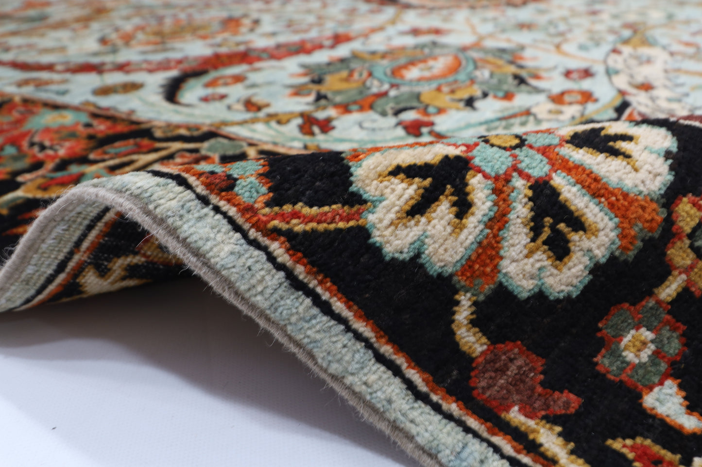 248 x 305 cm | Oriental Bidjar Area Rug Afghan Hand Knotted Veg Dye Wool carpet