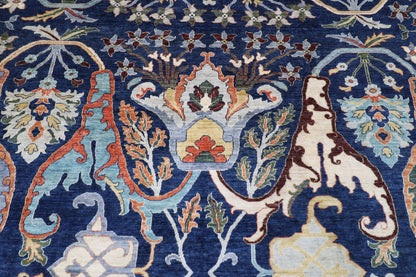 304 x 423 cm | Kawros Afghan Tribal Hand Knotted Veg Dye Wool carpet