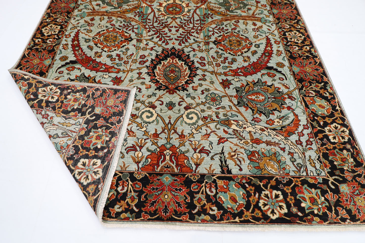 248 x 305 cm | Oriental Bidjar Area Rug Afghan Hand Knotted Veg Dye Wool carpet