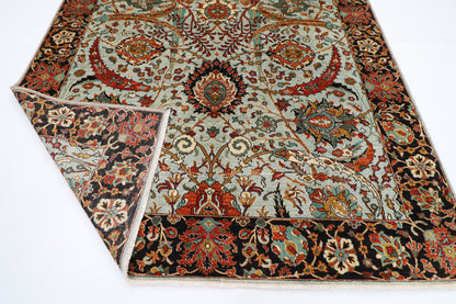 248 x 305 cm | Oriental Bidjar Area Rug Afghan Hand Knotted Veg Dye Wool carpet