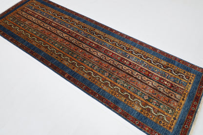 84 x 256 cm | Shall Turkish Style Runner Rug Afghan Hand Knotted veg Dye Wool carpet