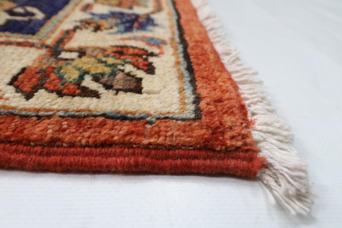 299 x 420 cm | Floral Design Hand Knotted veg Dye Wool Afghan Carpet