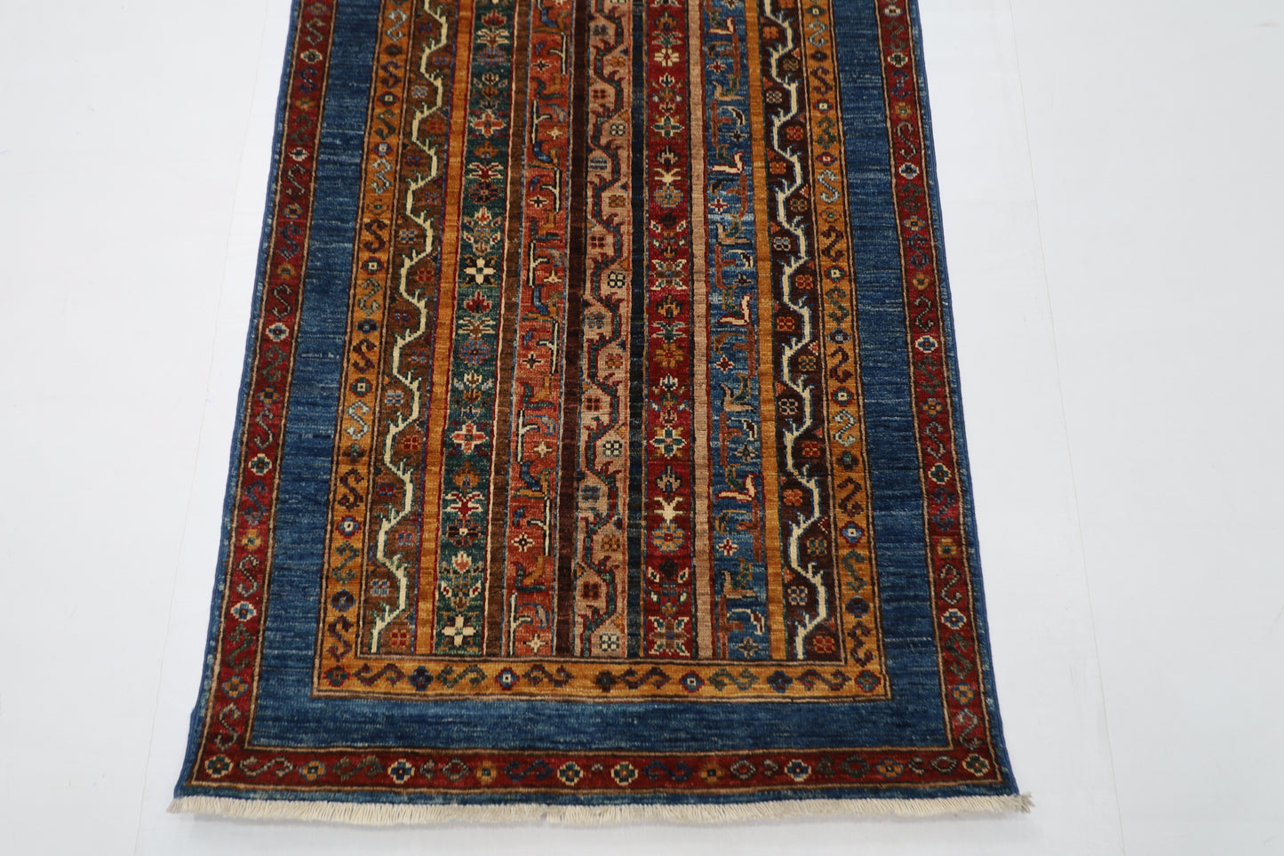 84 x 256 cm | Shall Turkish Style Runner Rug Afghan Hand Knotted veg Dye Wool carpet