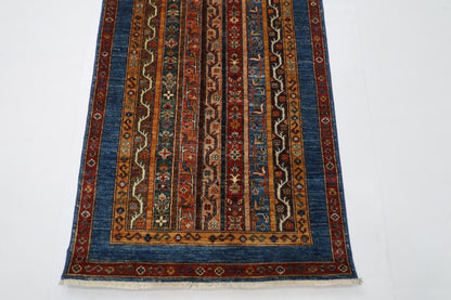 84 x 256 cm | Shall Turkish Style Runner Rug Afghan Hand Knotted veg Dye Wool carpet