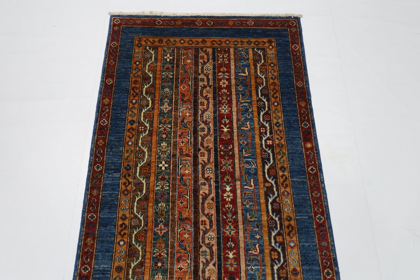 84 x 256 cm | Shall Turkish Style Runner Rug Afghan Hand Knotted veg Dye Wool carpet