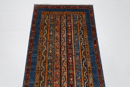 84 x 256 cm | Shall Turkish Style Runner Rug Afghan Hand Knotted veg Dye Wool carpet