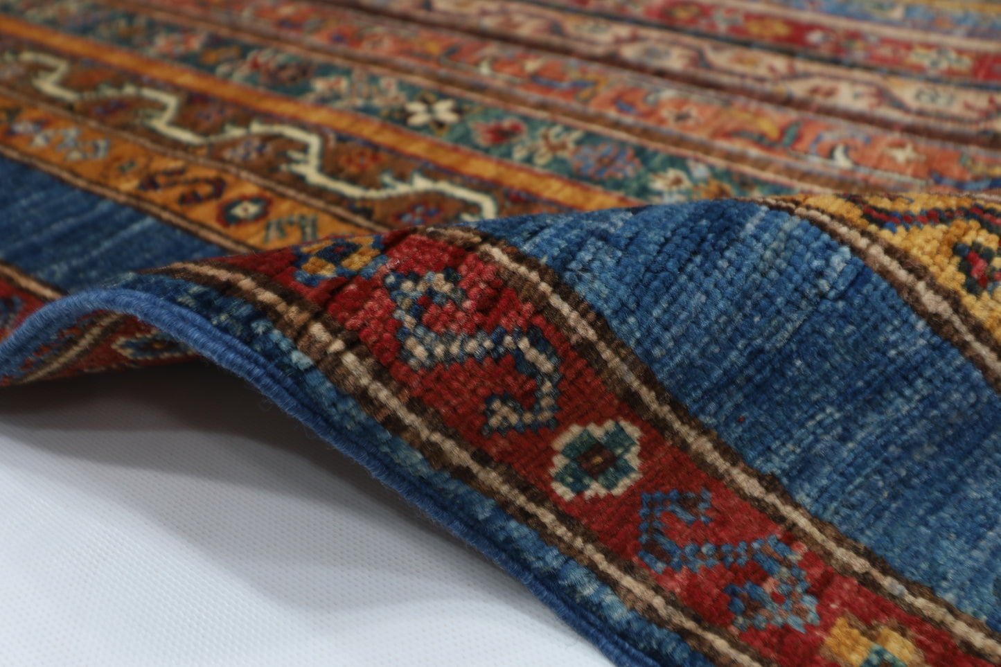 84 x 256 cm | Shall Turkish Style Runner Rug Afghan Hand Knotted veg Dye Wool carpet