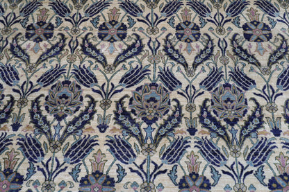 271 x 357 cm | Oriental Suzani Area Rug Afghan Hand Knotted Veg Dye Wool carpet