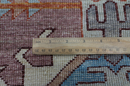 83 x 299 cm | Pink Tribal Runner Rug Afghan Hand Knotted veg Dye Wool carpet